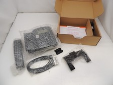 New Open Polycom VVX 310 POE 6 Line IP Desktop Phone Complete