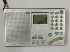 Sony ICF SW 7600 GR Shortwave Radio Great condition tested Used