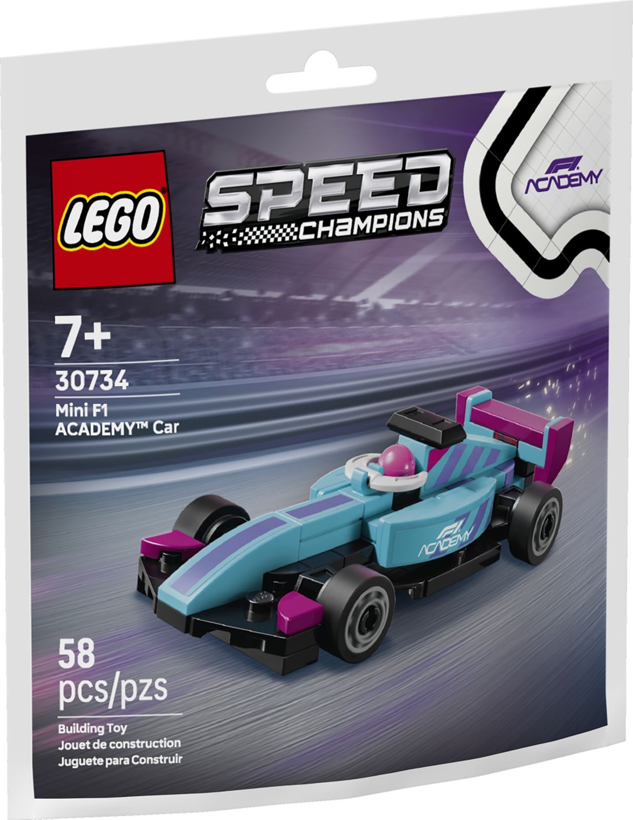 LEGO Speed Champions 30734 F1 ACADEMY Mini-Auto - Bild 7