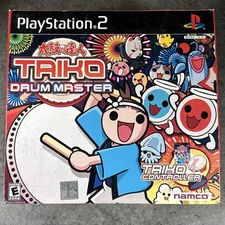 Taiko Drum Master (Sony Playstation 2 PS2) Complete Bundle CIB Tested