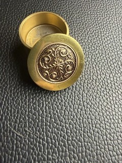 🔥Vintage Eddie Gibson Magnetic Boston Box/ Quarter Size Coin Magic RARE!!! 🔥🔥