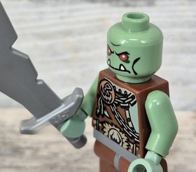 Lego Castle Fantasy Era Troll Warrior 3 Minifigure cas368 Set 7097 Set 7041