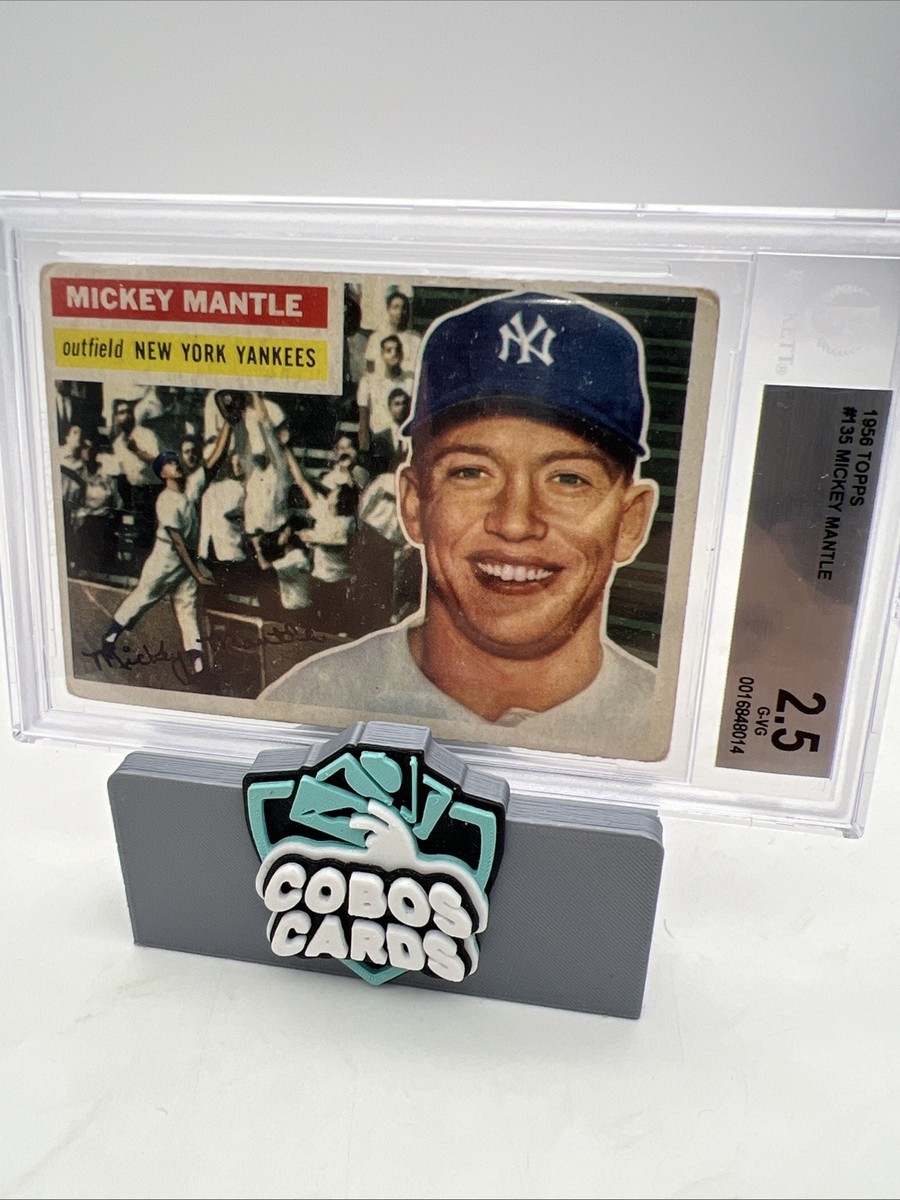 1956 Topps #135 Mickey Mantle BGS 2.5 | eBay