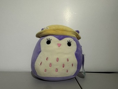 *SUPER CUTE* Squishmallows Holly the Purple Owl Plush  7  Kellytoy Squishy