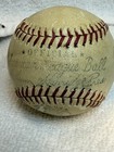 1940s William Harridge Official  MINI American League Baseball. Connie Mack — photo 6