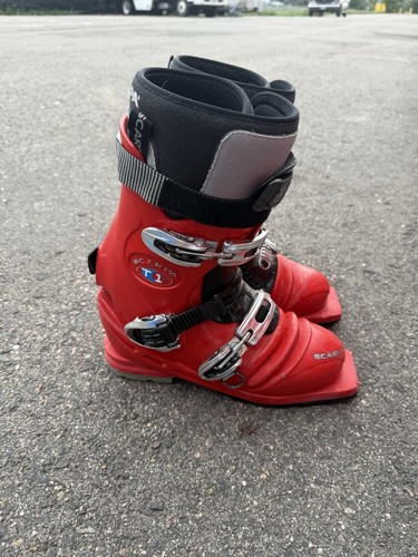 Scarpa T1 Telemark boots 26.5 Red Ski 26.5 Mondo 265 - Picture 8 of 20