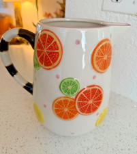 MacKENZIE CHILDS TUTTI FRUITTI PITCHER 