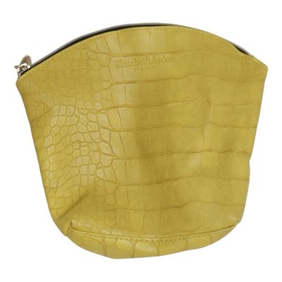 Elizabeth Arden, Kulturbeutel, Damen, Polyester, Gelb, Schlangenhaut, 15, 6 #TJd