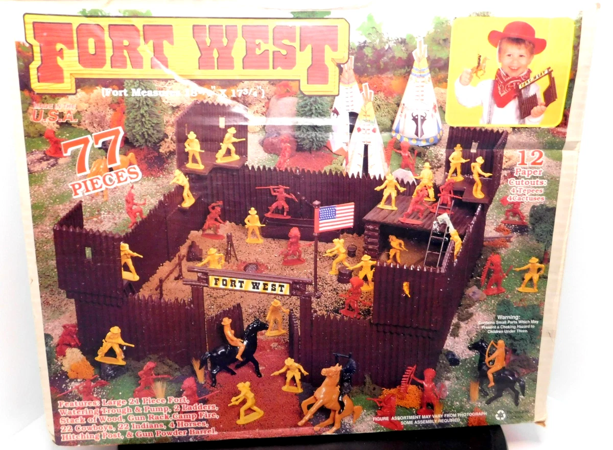 Preços baixos em Cowboys e índios Playset em conjuntos de