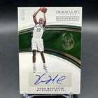 2016-17 Panini Immaculate Khris Middleton Modern Marks Auto #MM-KMI /99 Bucks