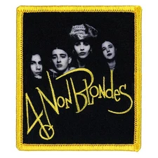 Patch - C&D Visionary - 4 Non Blondes Photo 3"x3.5" Iron-On NEW Music Rock Band