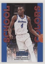 2020-21 Panini Contenders Draft Picks School Colors Paul Reed #34 3x0