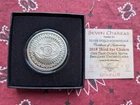 2018 SBSS Minimintage Third Eye Chakra Silver Shield 2170 mintage w Box and COA