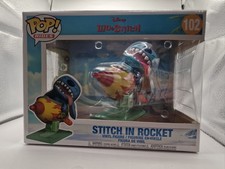 Image of Funko Pop! Rides 102 Disney Lilo & Stitch - Stitch In Rocket BRAND NEW IN BOX