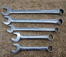 Lot Of 5 Snap On Oex 12 Point Combination Wrenches 2687