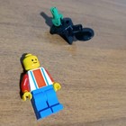 LEGO Red & Blue Soccer Minifigure  #18 From Set 3401 Spring Stand And Field Part — photo 8
