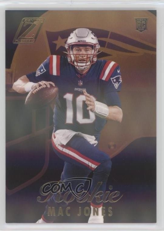 2021 Panini Zenith Rookies Mac Jones #55 0s9t