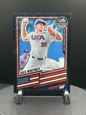 2026 Panini Stars & Stripes Prizm #36 Dax Whitney RARE Black Velocity 24/39