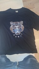 Kenzo Paris T-Shirt Weiß/Schwarz Größe M