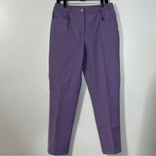 Vintage St. John Sport Purple High-waist Pants Size 12