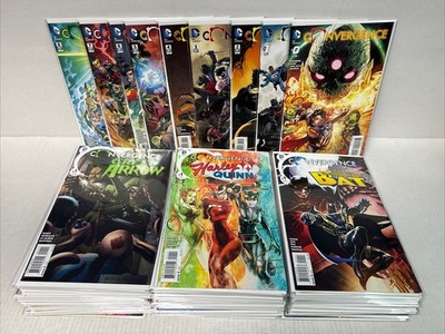 Convergence #0-8 + All 40 Mini Sets #1-2 Complete DC Comics 2015 Key Lot Of 89