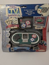 Jakks Pacific, World Poker Tour Platinum Series Plug N Play TV Video Game NEW