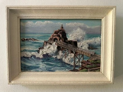 Pays Basque - Le Rocher de la Vierge - HSP ancienne dans l'esprit de Jiva. - Photo 1/4