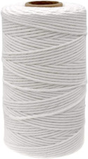 Jute Twine String Hemp Rope - 328 Feet 2mm 3ply Natural Burlap Cord Rolls for DI