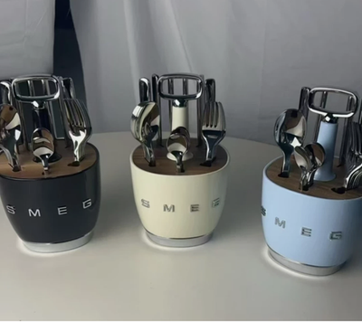 SMEG New Cutlery Caddy Aesthetic Holder Only Retro Style | eBay