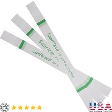 Toilet Seat Bands Disposable 500 Pack Hygiene Toilet Paper Covers Restroom Use