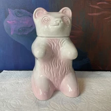 RARE Pink Haribo Marzi & Remy Ceramics Factory Germany Ceramic Jar