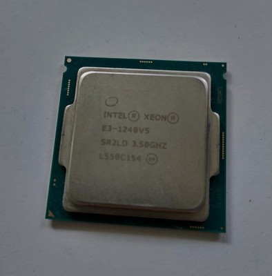 Intel  Xeon  E3-1240 v5 3,5GHz-3,9GHz 8MB Sockel 1151 80Watt SR2LD