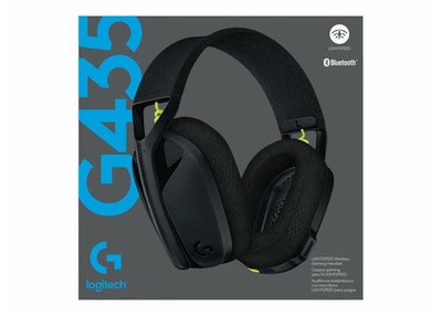 Logitech G435 LIGHTSPEED Wireless Gaming Headset Schwarz B-Ware Wie Neu