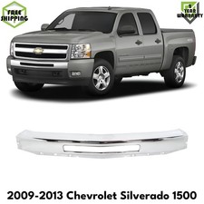 Oe Replacement Bumper Chrome Steel For 2009-2013 Chevrolet Silverado 1500 Oe Replacement Bumper Chrome Steel For 2009-2013 Chevrolet Silverado 1500