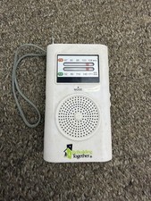 AM / FM Handheld Portable Radio With MP3 Decoder Untested SKU:L