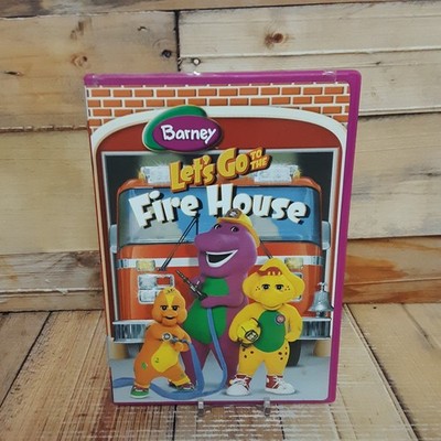 Barney Let's Go To The Firehouse DVD Used Kids Family Sing Along Preschool