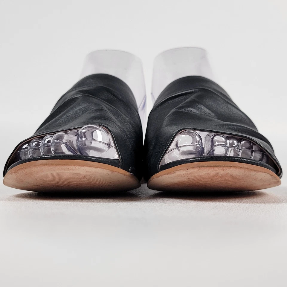 Sandalia Corso Como Harisya Slide, Cuero Negro, Mujer Talla 8M / 38.5 Foto 3 de 4