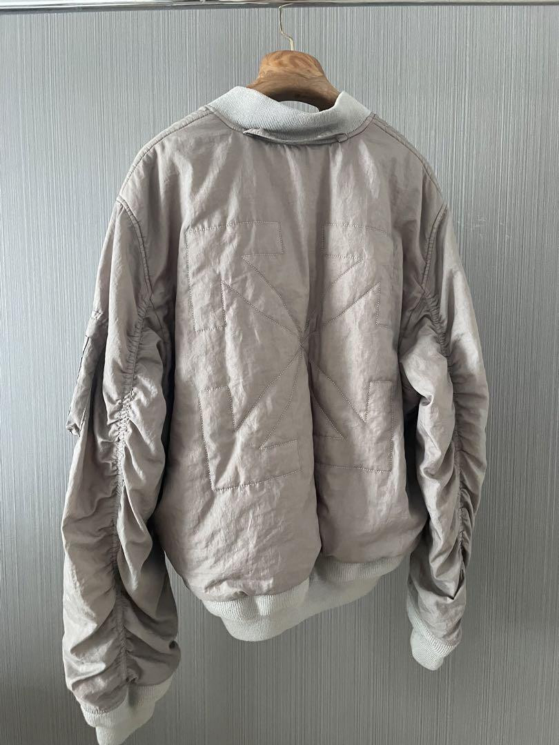 For MEN Off-White OFF WHITE BOMBER JACKET GREY | eBay For MEN Off-White OFF WHITE BOMBER JACKET GREY | eBay