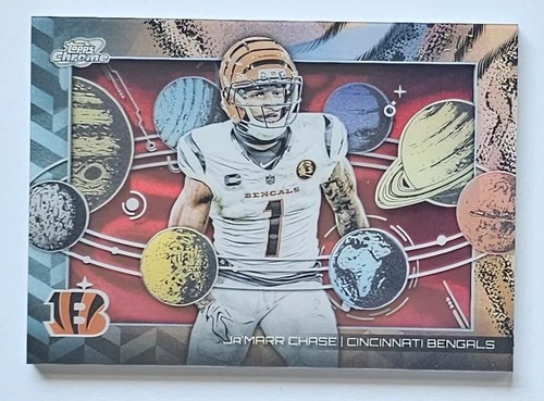 2025 Topps Cosmic Chrome Ja'Marr Chase Base (RAW)