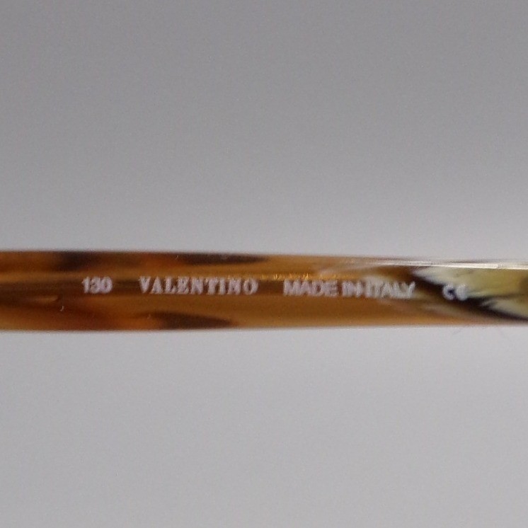 Valentino Eyeglasses Frames Rose Gold Oval Metal Made in Italy 5257 U81 thumbnail 4