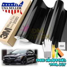 Genuine 3m 2080 Series G12 Gloss Black Vinyl Wrap Vehicle Film Decal Bubble Free