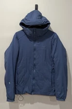 Arc'Teryx Atom Heavyweight Hoody Full Zip Jacket Blue Women's Size Large (Hole)