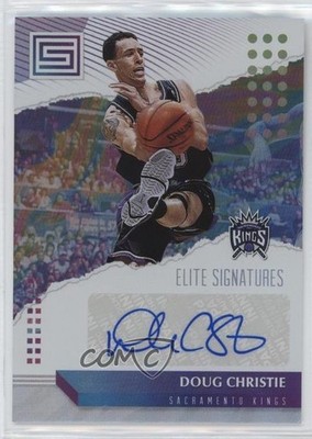 2018-19 Panini Status Elite Signatures Doug Christie #ES-DC Auto 1i9m
