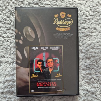Donnie Brasco DVD Radeberger Edition Johnny Depp Al Pacino Michael Madsen Film