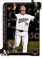 2025 Topps Series 2 #465 J.T. Ginn Athletics RC Rookie JT Ginn - Free Shipping