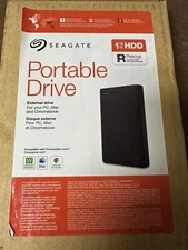 New Seagate 1TB External USB 3.0 Portable HDD STGX1000400