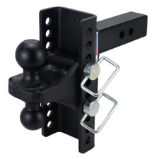 Shocker Hitch SH-XR100-10-340BLK Shocker XR 12K 2" Adjustable Receiver Hitch