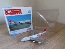 1:500 Herpa Wings No.512398 Boeing 747-200F  Northwest Cargo Diecast Plane Model