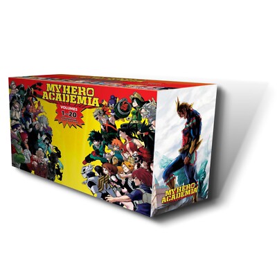 ☆美品•貴重品☆僕のヒーローアカデミアBOX 英語版 漫画 1〜20巻 My Hero Academia Box Set 1 Vol 1-20 Manga English - (NEW/SEALED