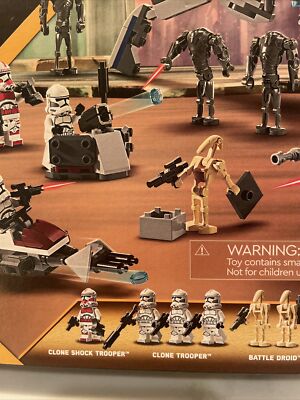 IN HAND] 2024 LEGO 75372 Star Wars Clone Trooper & Battle Droid